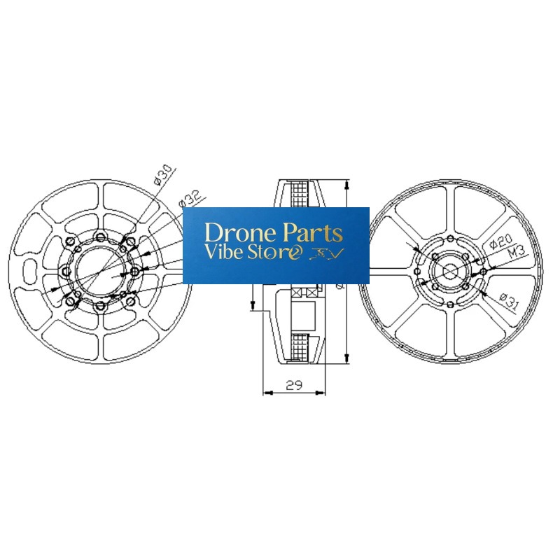 DParts1UA80- KV85/150/175 ESC  - Drone Crop Sprayer のレビューと価格