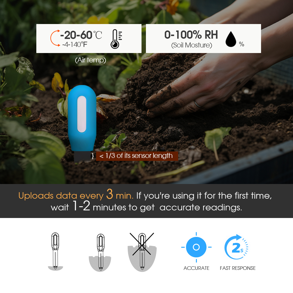 Smart Zigbee Soil Sensor for H - Soil Moisture Sensor のレビューと価格