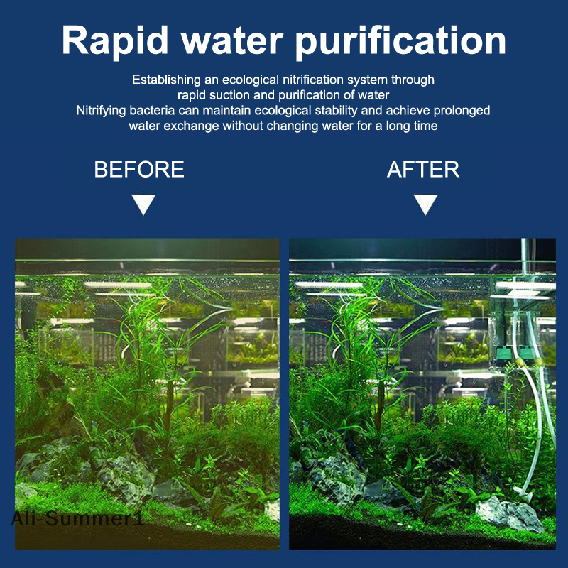 【E】3 In 1 Aquarium Filter Pump - Aquaculture Aerator Pump のレビューと価格