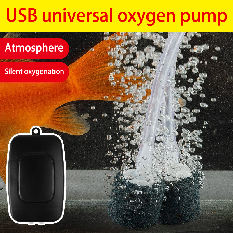 Mini Aquarium Air Pump Kit Oxy - Aquaculture Aerator Pump のレビューと価格