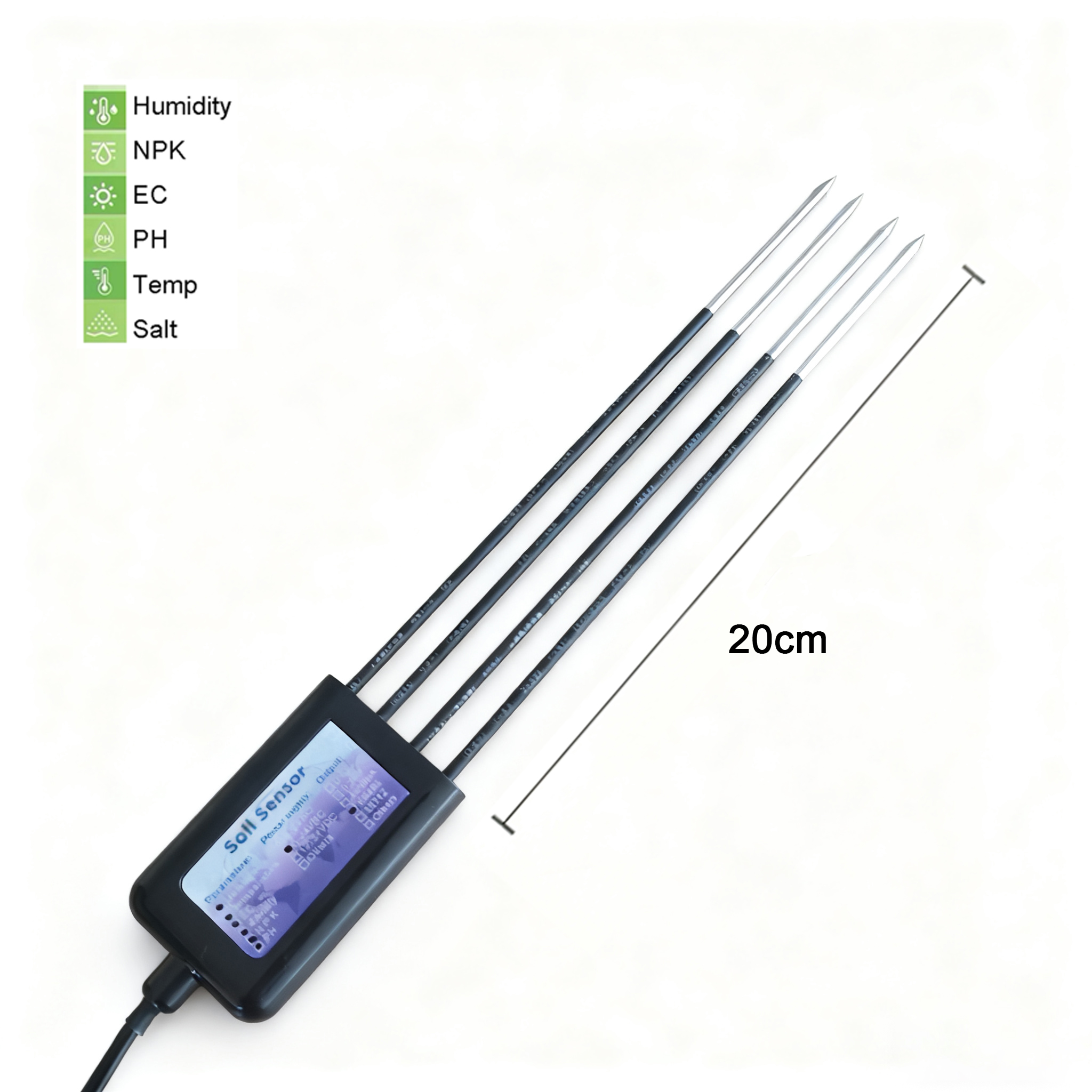 High Precision RS485 20cm Dept - Soil Moisture Sensor のレビューと価格