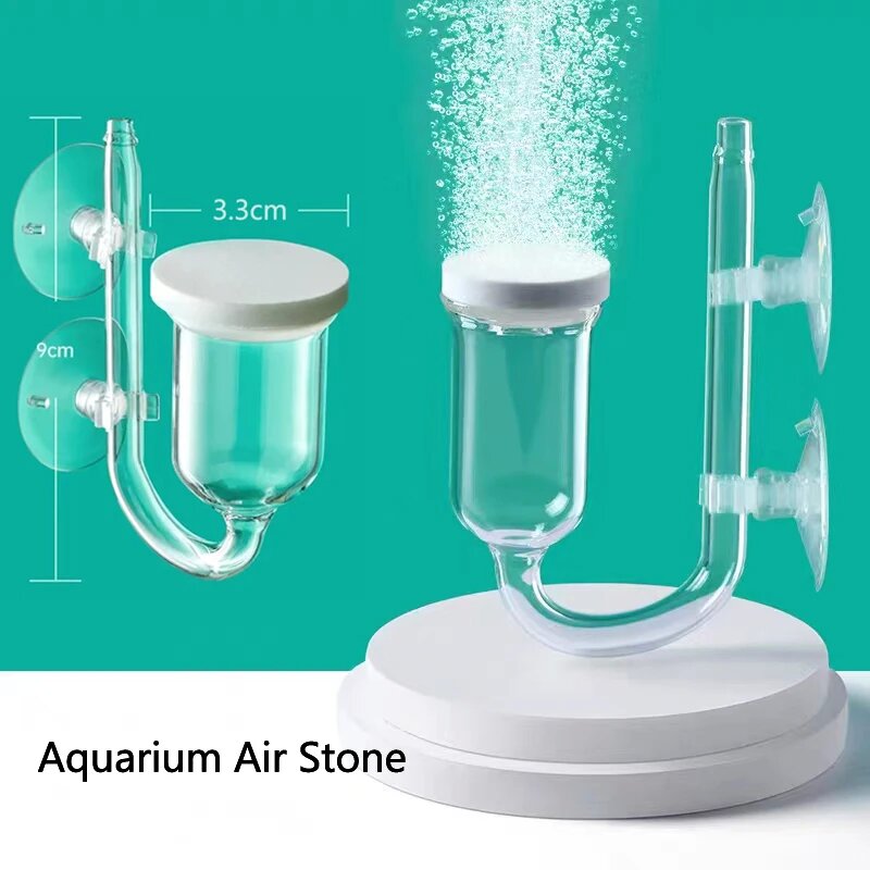 1Set Glass Air Pump Sand Stone - Aquaculture Aerator Pump のレビューと価格