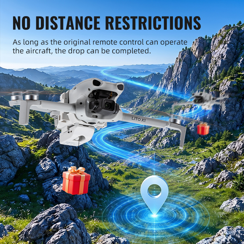 Airdrop System 12KM for DJI Li - Drone Crop Sprayer のレビューと価格