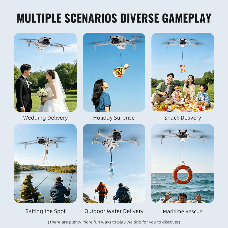 Airdrop System 12KM for DJI Li - Drone Crop Sprayer のレビューと価格