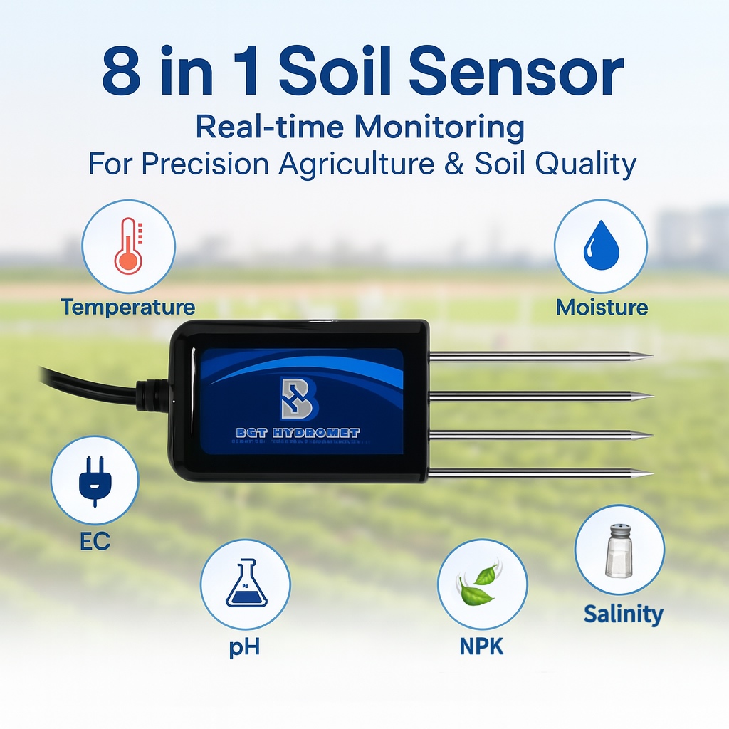 2026 8 in 1 RS485 NPK PH EC So - Soil Moisture Sensor のレビューと価格