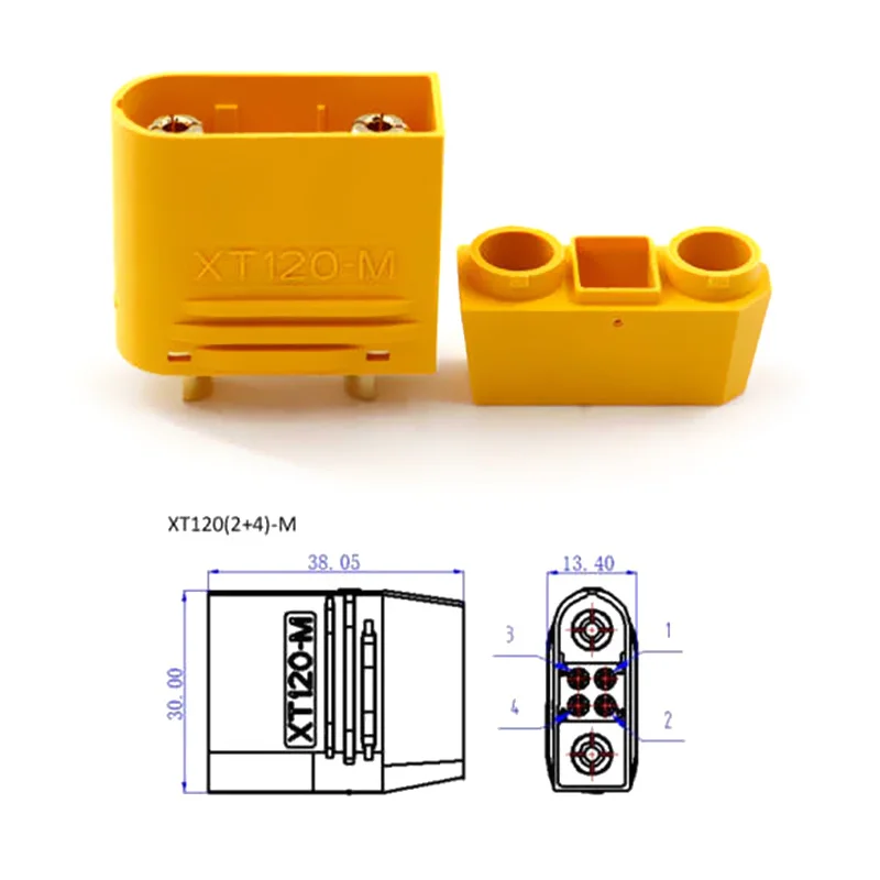 XT120 With Signal Pin Amass XT - Farming Agriculture Drone のレビューと価格