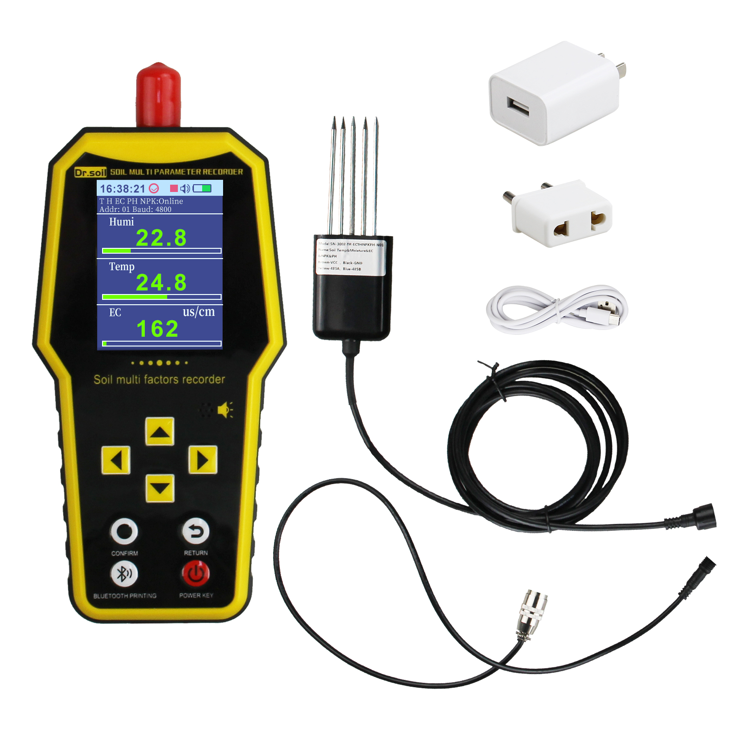 7 in 1 Portable Soil Moisture  - Soil Moisture Sensor のレビューと価格