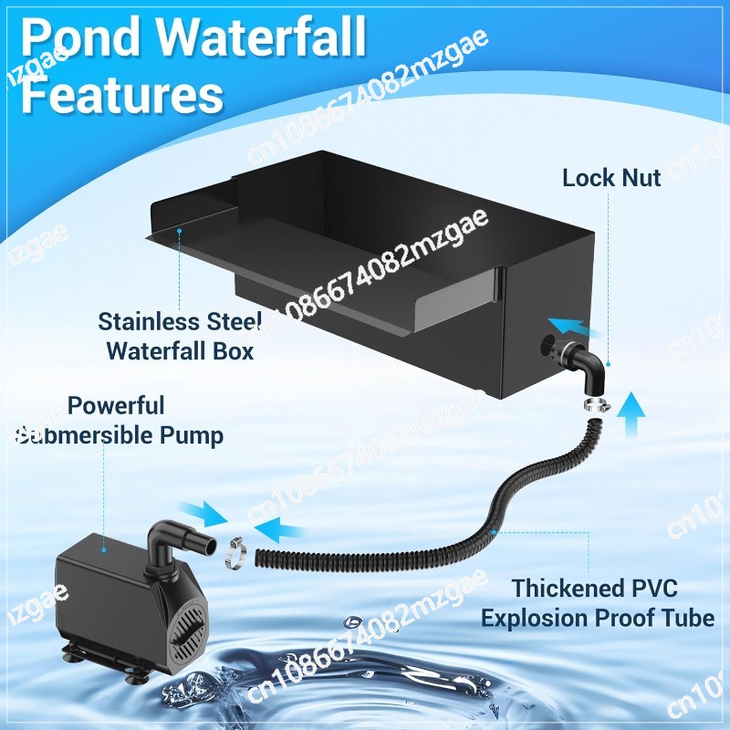 304 Stainless Steel Pond Bello - Fish Pond Aerator のレビューと価格