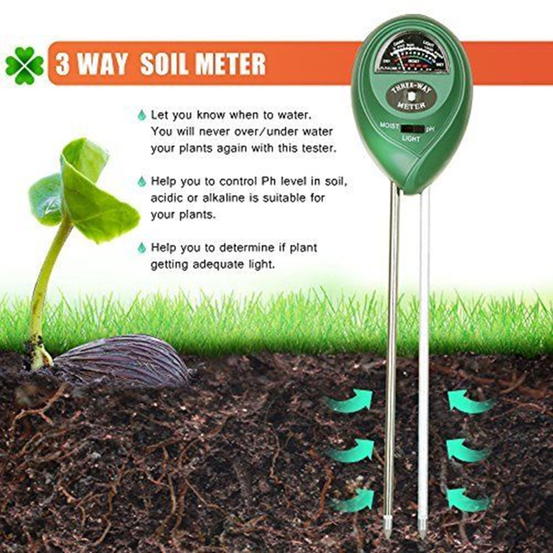 Garden PH Meter Sunlight 3in1  - Soil Moisture Sensor のレビューと価格