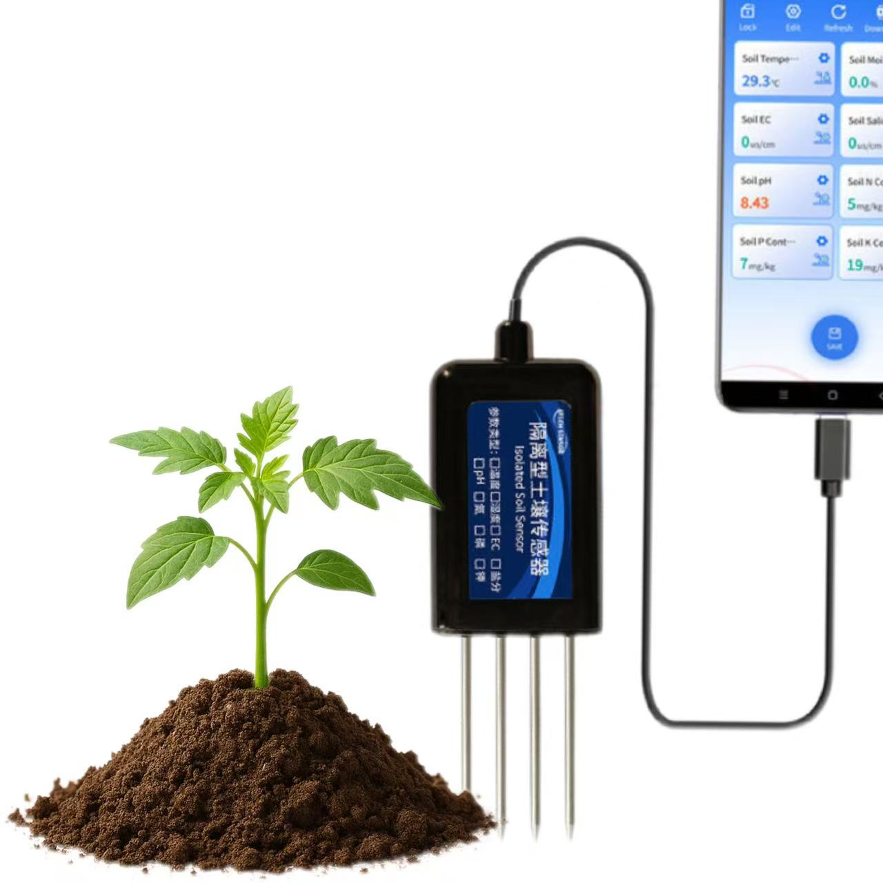 2026 Digital Signal Output RS4 - Soil Moisture Sensor のレビューと価格