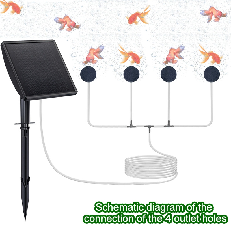 Solar Powered Pond Aerator Sol - Fish Pond Aerator のレビューと価格