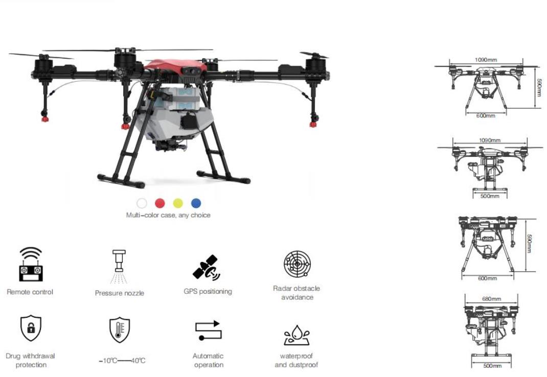 Professional 16L Agricultural  - Drone Crop Sprayer のレビューと価格