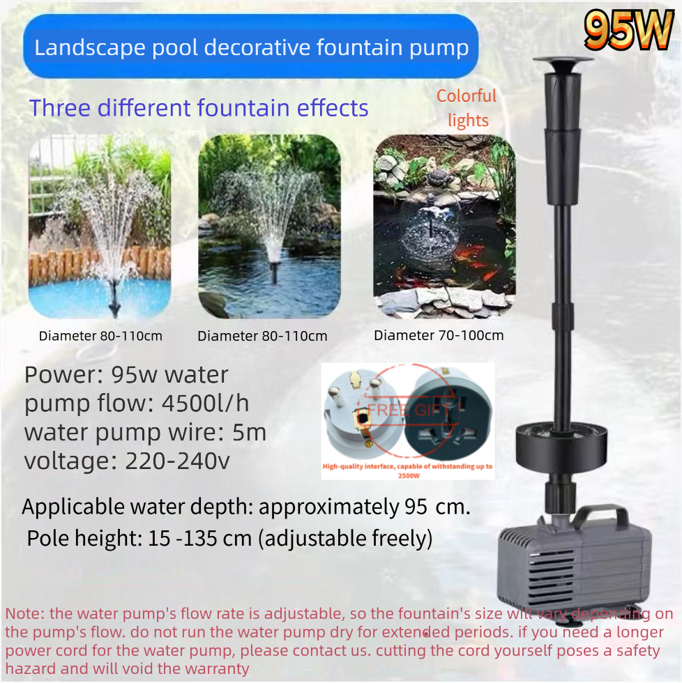 Fountain pump, water pump, lan - Fish Pond Aerator のレビューと価格